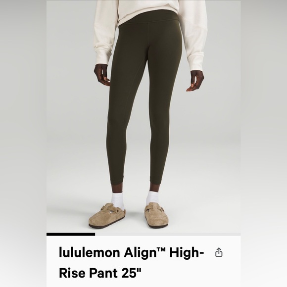 ISO LULU ALIGN LEGGINGS - Picture 1 of 2